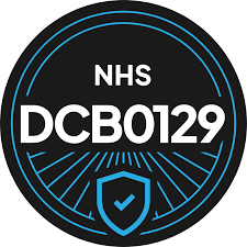 DCB0129 certification badge
